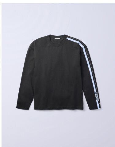 Jung Kook for Calvin Klein Racing Stripe Relaxed T-Shirt 